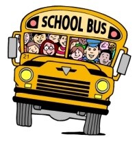 Animated school bus